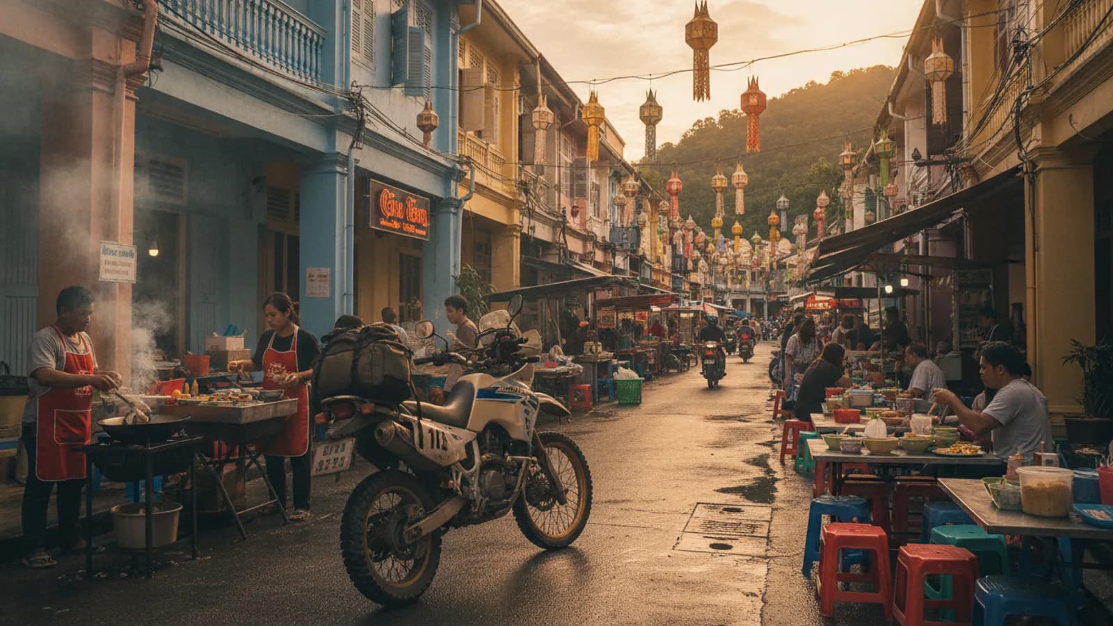 Local's Guide: Best Street Food Stops for Motorcycle Riders in Phuket