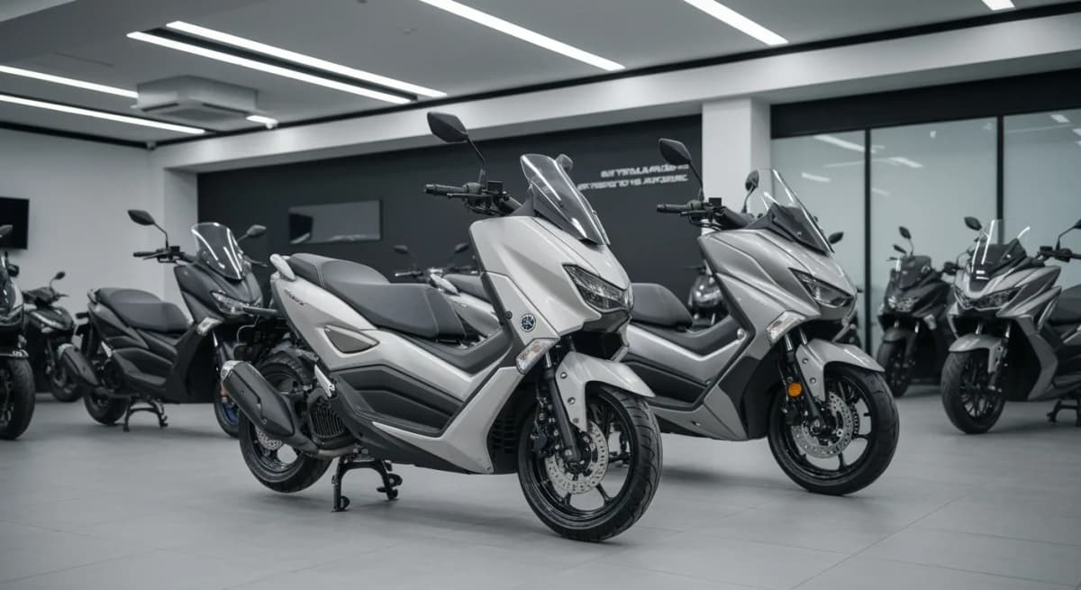 High-quality motorbikes fleet