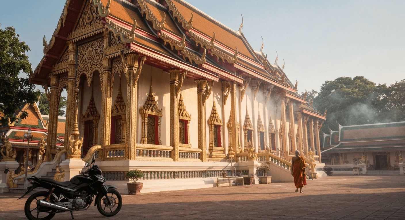 Cultural Temple Routes: Exploring Phuket's Spiritual Sites by Motorcycle